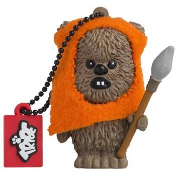 Tribe Star Wars Pendrive - Memoria USB Flash Drive 2.0, de goma, de 8 GB, diseño Wicket