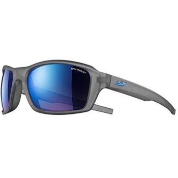 Julbo Extend 2.0 Gafas de Sol, Unisex Adulto, Gris Trasparente/Azul, Talla única