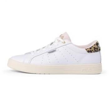 Fila Women's White Low-Heel Sneakers - Size 8 US