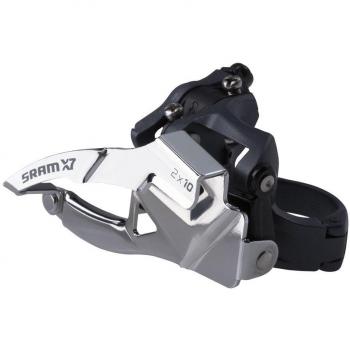 Sram - Desviador Delantero X.7-16 2X10 Abrazadera Baja Dual Pull 31.8/34.9