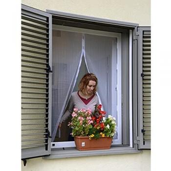 MOSQUITERA MAGNETICA VENTANA BLANCO 150X180 CM