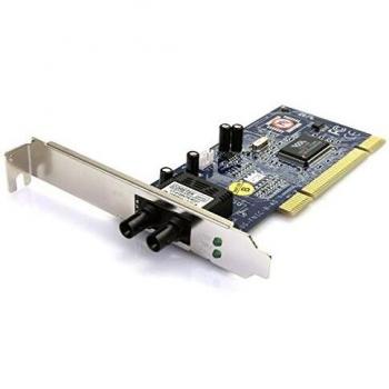 StarTech.com Tarjeta de Red PCI de 100Mbps Ethernet con Conector Fibra Multi Modo ST - Accesorio de Red