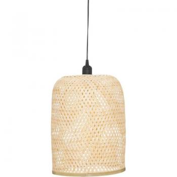 Lámpara Colgante de Bambú Natural Ali D28 Beige - Atmosphera
