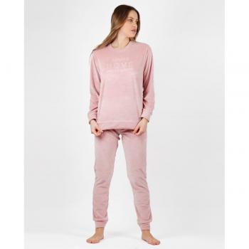 Pijama de mujer Admas Manga Larga Doble Velvet Soft Home