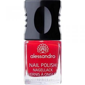 Laca de Uñas Alessandro 10 ml Color Rojo Secreto 127