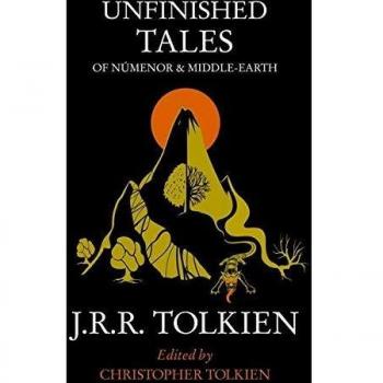 Unfinished Tales: Of Numenor and Middle-Earth - Libro de J.R.R. Tolkien, edición sin terminar, incluye relatos y leyendas sobre la Tierra Media, con detalles sobre personajes y lugares, en tapa dura