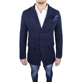 Evoga - Abrigo - capa - para hombre turquesa S