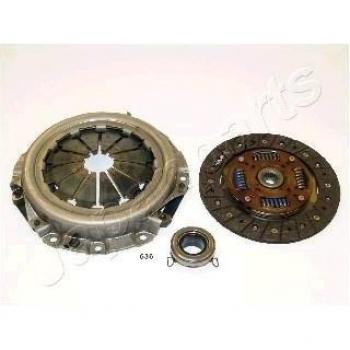 Kit de embrague JAPANPARTS KF-636 / ASHIKA 92-06-636, incluye disco de embrague, plato de presión y rodamiento de liberación, diseñado para vehículos específicos con un rendimiento óptimo y alta dur