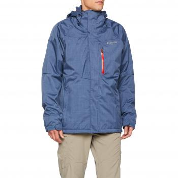 Columbia Chaqueta de Hombre,Alpine Action, Azul