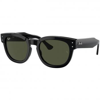 Ray-Ban RB0298SF Mega Hawkeye Asian Fit 901/31 Anteojos de Sol para Hombre Negros, Lentes de 53 mm, Ajuste Asiático
