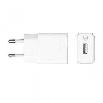 SONY Cargador Rápido - Enchufe EU, ideal para viajes- Blanco