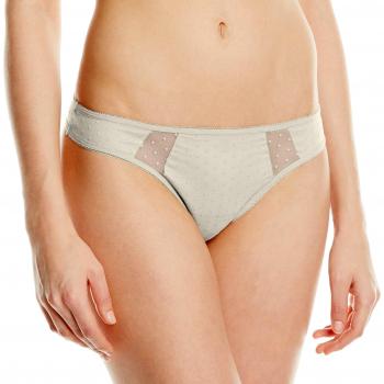 Vanity Fair Perfect Seduction - Tanga para mujer, color off-white