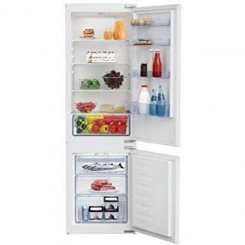 Frigorífico Combinado Integrable Beko BCHA275K4SN - 255 L - Clase E - No Frost - Blanco
