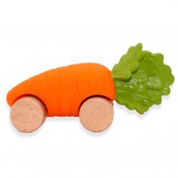 Mordedor y Coche de Arrastre Oli&Carol Zanahoria Colección Green Car