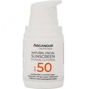 Arganour Natural&Organic Facial Sunscreen SPF50 50ml