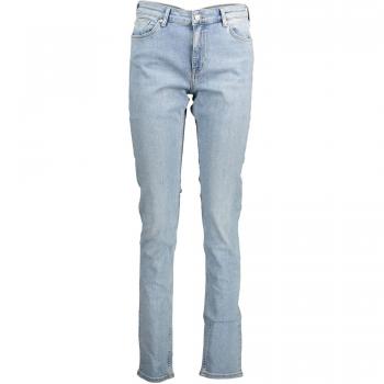 Gant Light Blue Slim-Fit Cotton Jeans W28 L34