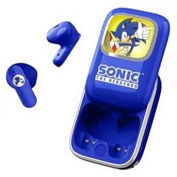 Auriculares Inalámbricos TWS Sonic The Hedgehog con Estuche de Carga Deslizante y Luz LED