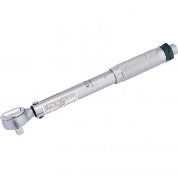 Llave dinamométrica cuadrada de carraca 3/8 plata 34570 - Draper Tools, rango de par de 10-80 Nm