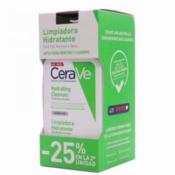 CeraVe Duplo Crema Hidratante para Piel Seca a Muy Seca 2 x 454g