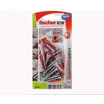 Fischer 542036 Blister Duopower 6 x 30 S K