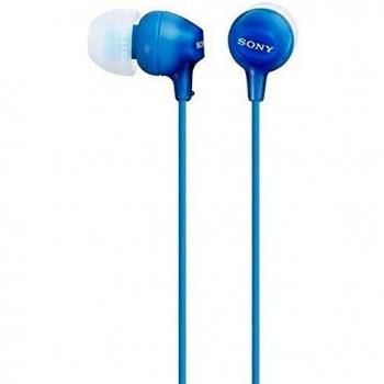 Sony EX 15LP - Auriculares Intraurales, Color Azul, Talla Única