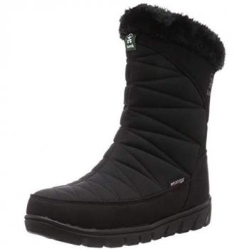 Kamik Hannah Zip Women's Waterproof Vegan Winter Boots - Black Size 38