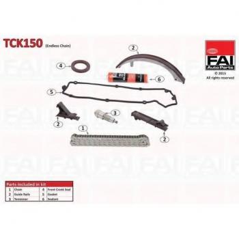 Kit de cadena de distribución FAI TCK150 con componentes completos y alta calidad