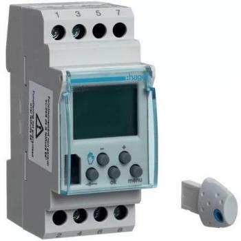Hager EE180 - Programador astronómico 1 vía1conmut.7dias