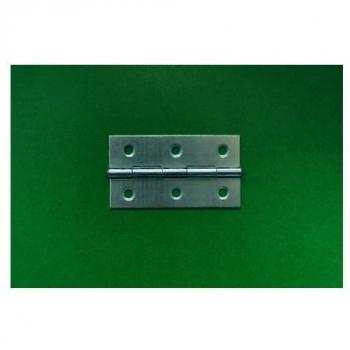 Bisagra para Madera/Acero 3 Pulgadas Modelo 5005 Acabado Pulido, Fijación Roscada/Soldadura, No Desmontable, Marca Hernani