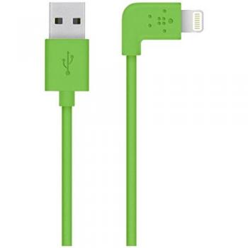 Belkin MIXIT↑ - Cable de Lightning a USB con conector de 90°, compatible con iPhone 8/8+ y iPhone X