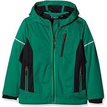 CMP Chaqueta Softshell 39a5164 para niño, Niños, Chaqueta, 39A5164, verde esmeralda, 92