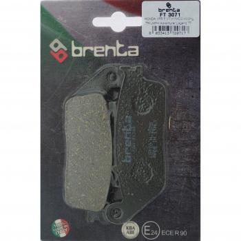 Brenta Pastillas freno organiche Moto para Cagiva 900 Cat, Daelim, Honda, TRIUMPH, Victory