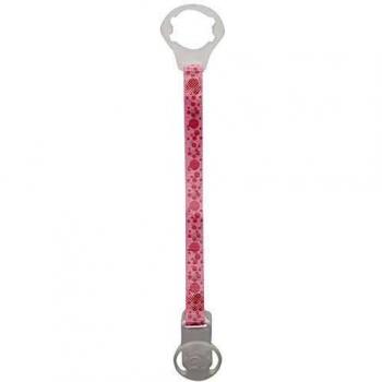 Twistshake 78291 - Cadena para chupete, color pastel rosa