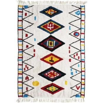 Alfombra Beréber Color Lavable 160 x 230 cm - Blanco