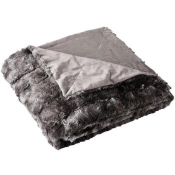LANGRIA Manta de Pelo Piel Sintética Deluxe Súper Suave Cálida Ligera Respirable Lavable en Lavadora - Manta Decorativa de Lana Microfibra de Poliéster para Sofá Cama