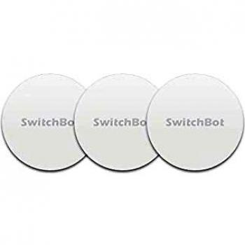 Etiquetas NFC SwitchBot - Paquete de 3, Hogar Inteligente, Color Blanco