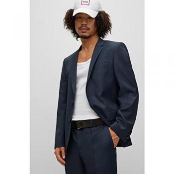 Cinturón de Piel Giaspo Marrón HUGO para Hombre - Talla 85 cm