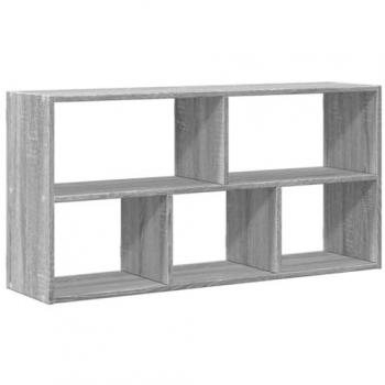 Estantería de pared madera ingeniería gris Sonoma 100x25x50 cm