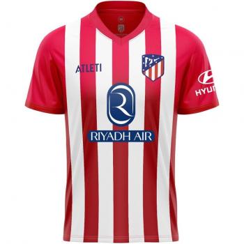 Camiseta Atlético de Madrid 1ª equipación junior réplica oficial temporada 23-24 infantil
