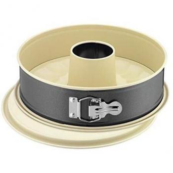 Molde Desmontable Kaiser Inspiration Plus con Base Plana y Tubo Central de 28 cm