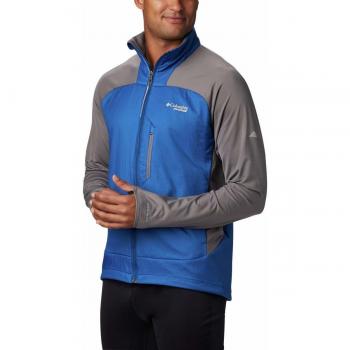 Columbia Caldorado III Insulated Jacket Chaquetas Softshell, Hombre, Marine Blue, City Grey, 2XL
