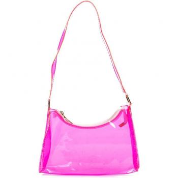 Iria Quintana Zeri bolso de hombro de PVC transparente