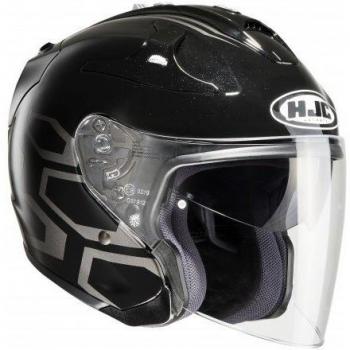 HJC 144105 M Casco Moto, Negro, M