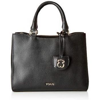 Tous City Odalis - Bolso para Mujer, Negro, 21.5 x 27 x 12.5 cm