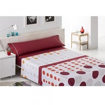 Artemur 16725 C/30 Selene Color Rojo Juego Cama de 180, 180 cm