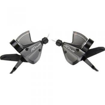 Shimano Altus SLM370PAL - Mandos 9x3v.c/abrazadera C/display