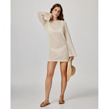 Vestido Midi de Manga Larga Grace Reg Jjxx en Color Hielo Vainilla XL - Jack & Jones