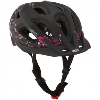 ABUS Aduro 2.0 Allround Bicycle Helmet - Black/Pink, Size L (58-62 cm)