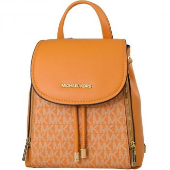 Bolso mochila casual Michael Kors mujer 35F2G8PB0BHNY (17x22x8cm) color amarillo