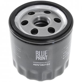 Filtro de aceite BLUE PRINT ADV182102 para VW, AUDI y SKODA - Compatible con 030115561AA, 030115561AB, 030115561AD